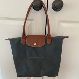 Small Blue Longchamp tote bag